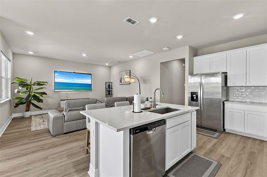 Furnished interior view inside a new home in , Punta Gorda (Image 11). Furnished interior view inside a new home in , Punta Gorda (Image 11).