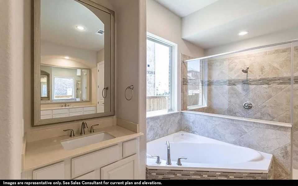 Representative furnished interior of a home built from the Cappiello by CastleRock Communities in Arcadia, Brentwood (Image 12).
