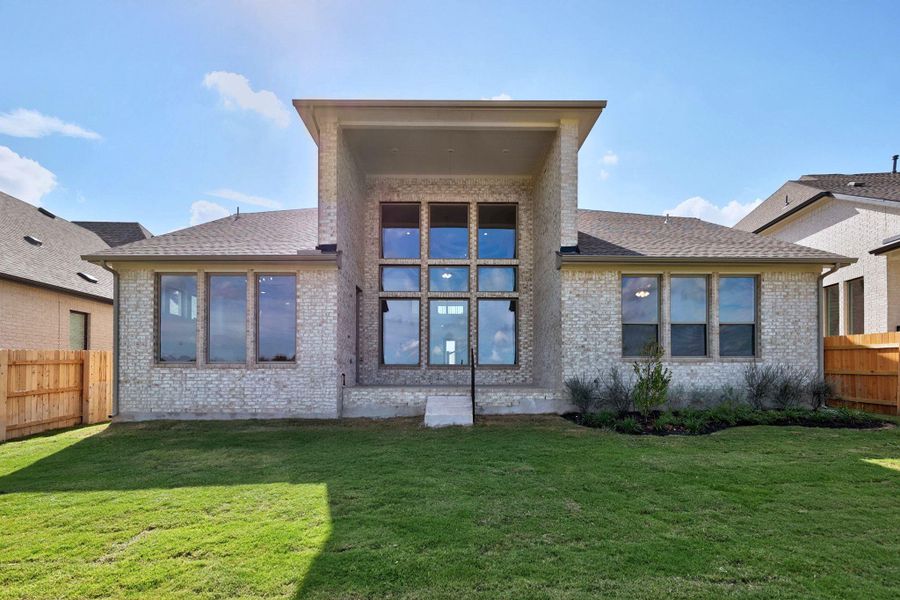 Exterior details and patio area of a home in Flora - 60', Hutto (Image 3). Exterior details and patio area of a home in Flora - 60', Hutto (Image 3).