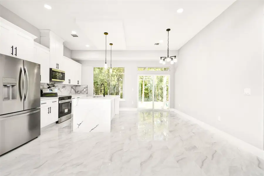 Furnished interior view inside a new home in , Willis (Image 7).