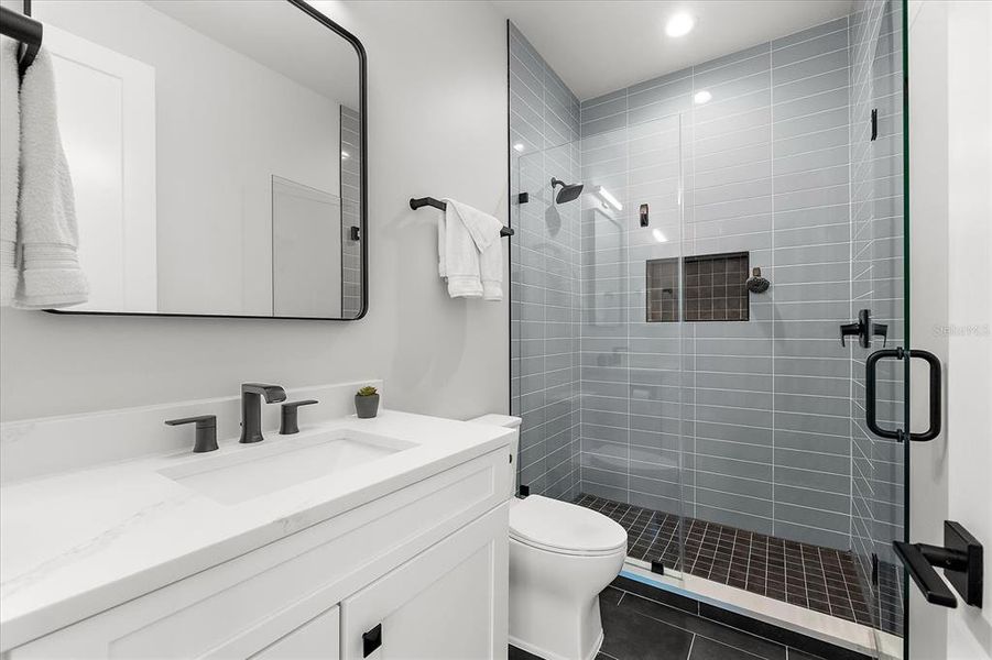 Furnished interior view inside a new home in , Tampa (Image 53).