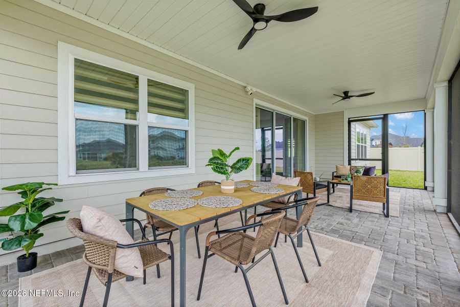 Exterior details and patio area of a home in , St. Augustine (Image 32).