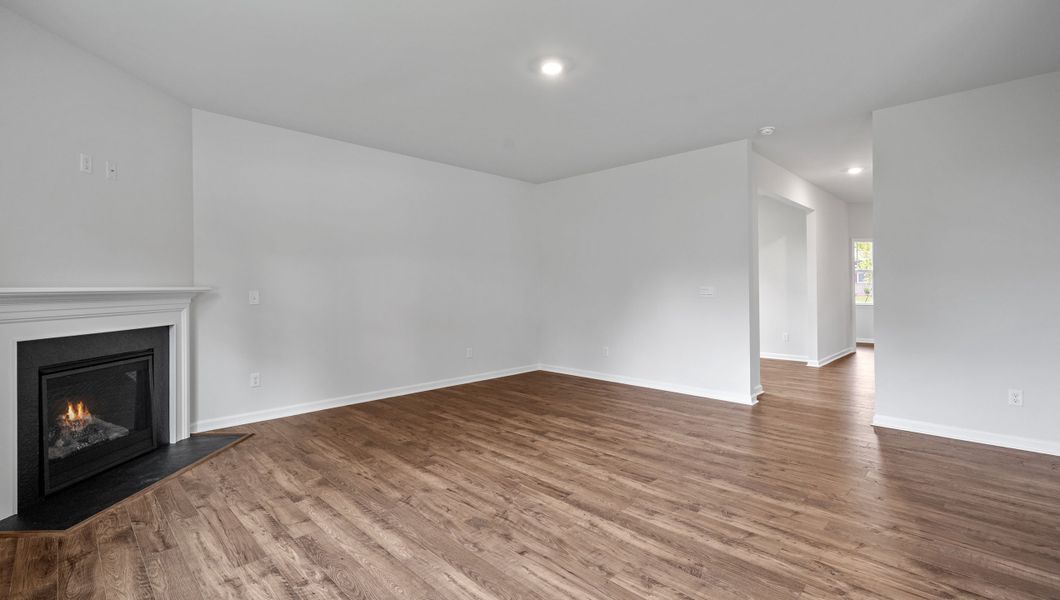 Representative unfurnished interior of a home built from the Biltmore by D.R. Horton in Brookside Farms, Greer (Image 16).