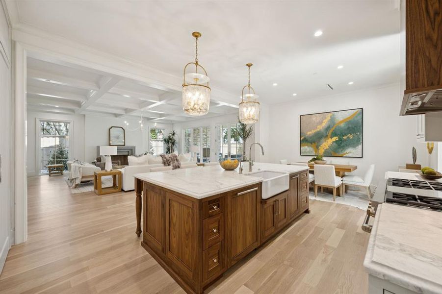 Furnished interior view inside a new home in , University Park (Image 30). Furnished interior view inside a new home in , University Park (Image 30).