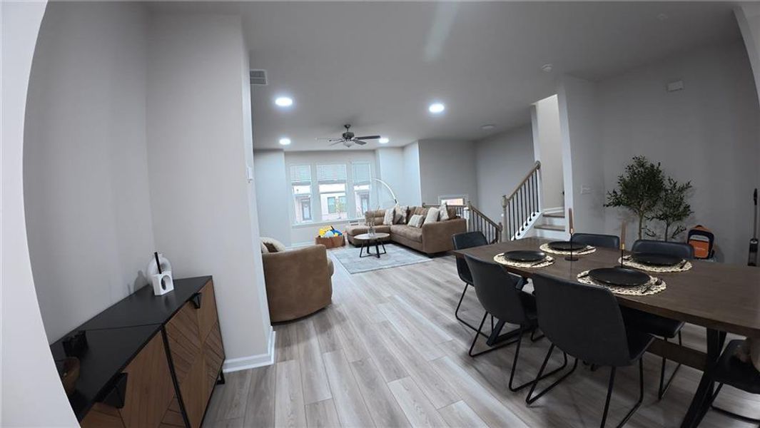 Furnished interior view inside a new home in , Lawrenceville (Image 7).
