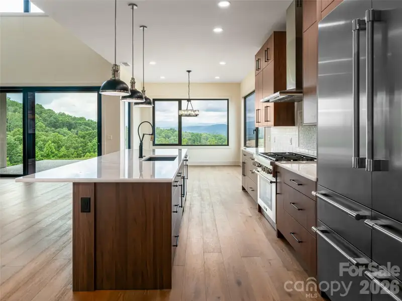 Furnished interior view inside a new home in , Hendersonville (Image 9).
