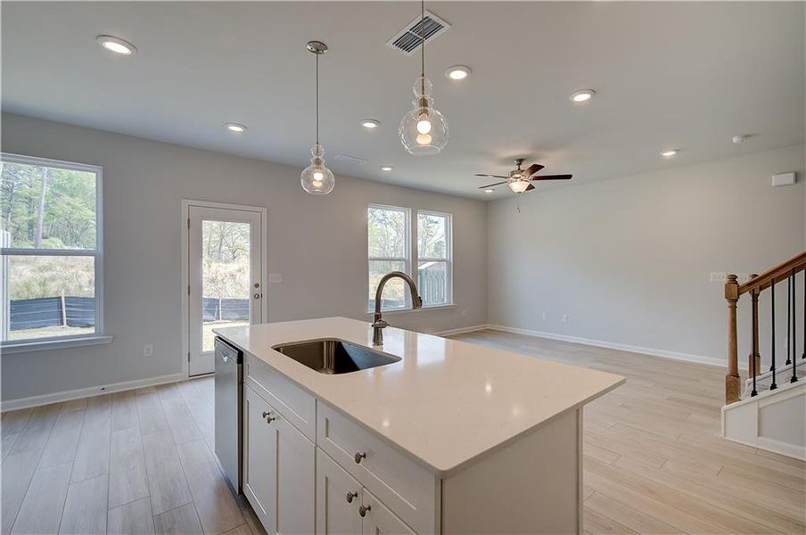 Furnished interior view inside a new home in Diamante, Stockbridge (Image 9).