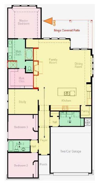 Floorplan- Representative Photo
