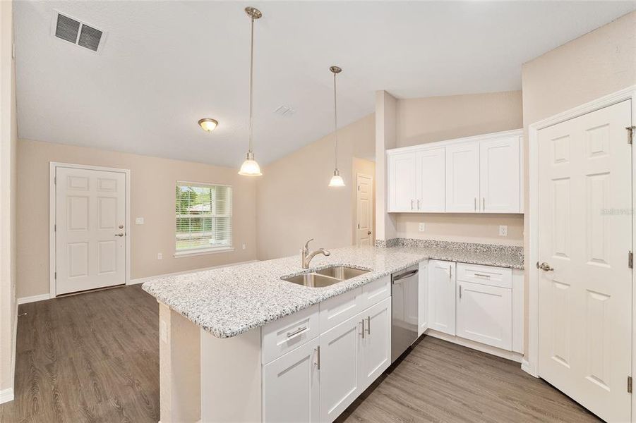 Furnished interior view inside a new home in , Belleview (Image 6). Furnished interior view inside a new home in , Belleview (Image 6).
