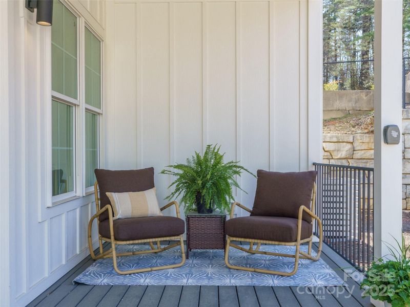 Furnished interior view inside a new home in , Saluda (Image 20).