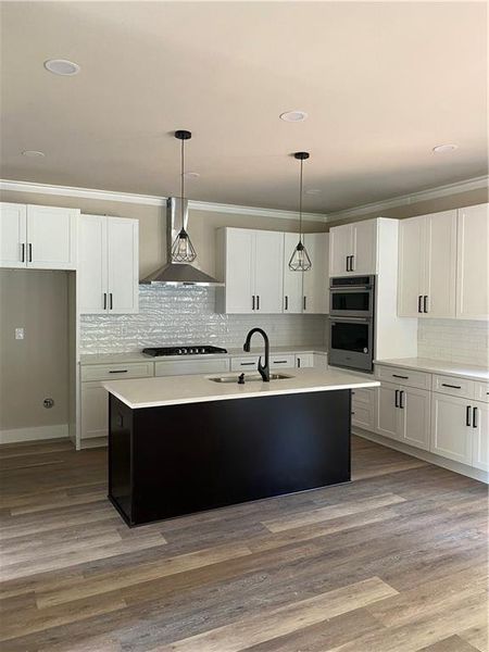 Furnished interior view inside a new home in , Flowery Branch (Image 14).