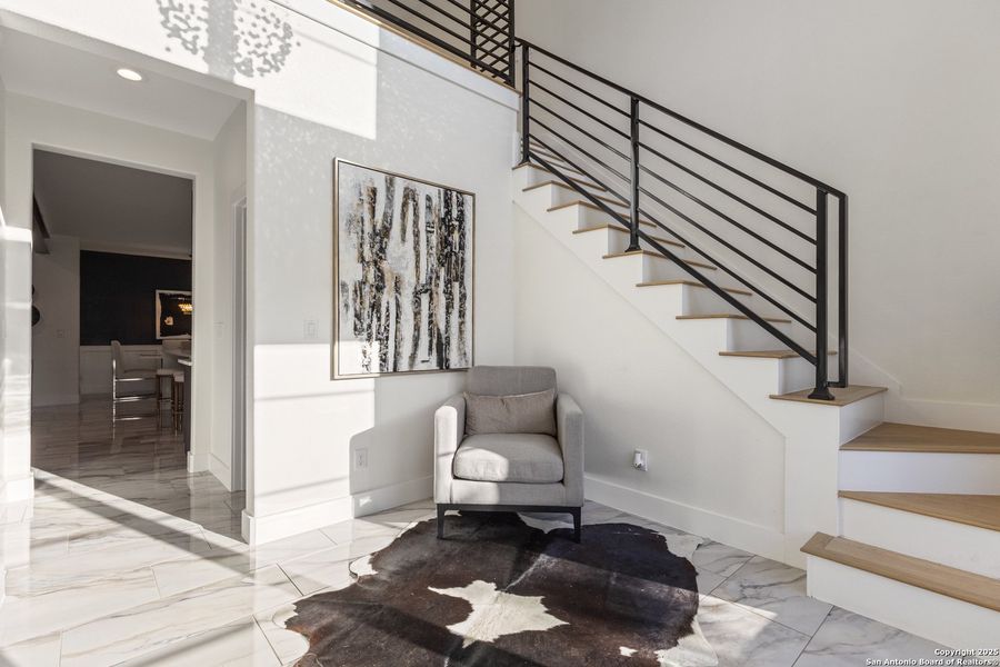 Furnished interior view inside a new home in , San Antonio (Image 39).