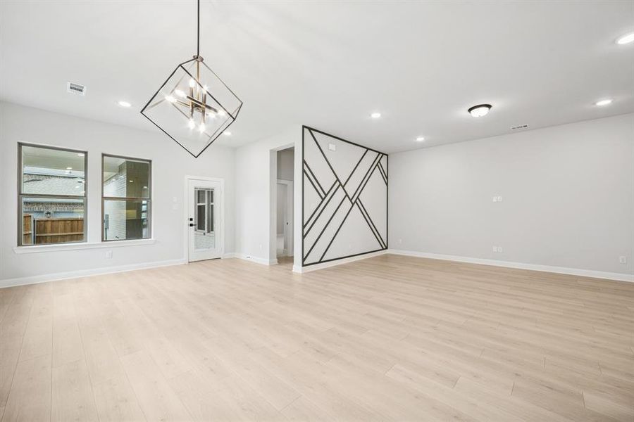 Spacious, unfurnished interior of a new home in Talia – Garden Series, Mesquite (Image 21).