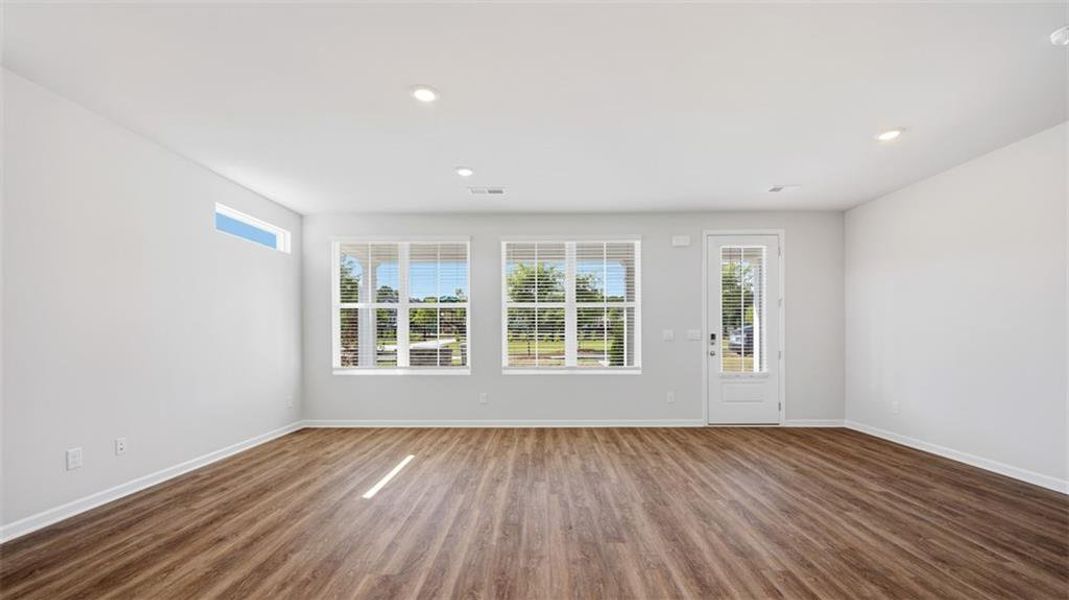 Spacious, unfurnished interior of a new home in Brookland Commons, Monroe (Image 22). Spacious, unfurnished interior of a new home in Brookland Commons, Monroe (Image 22).