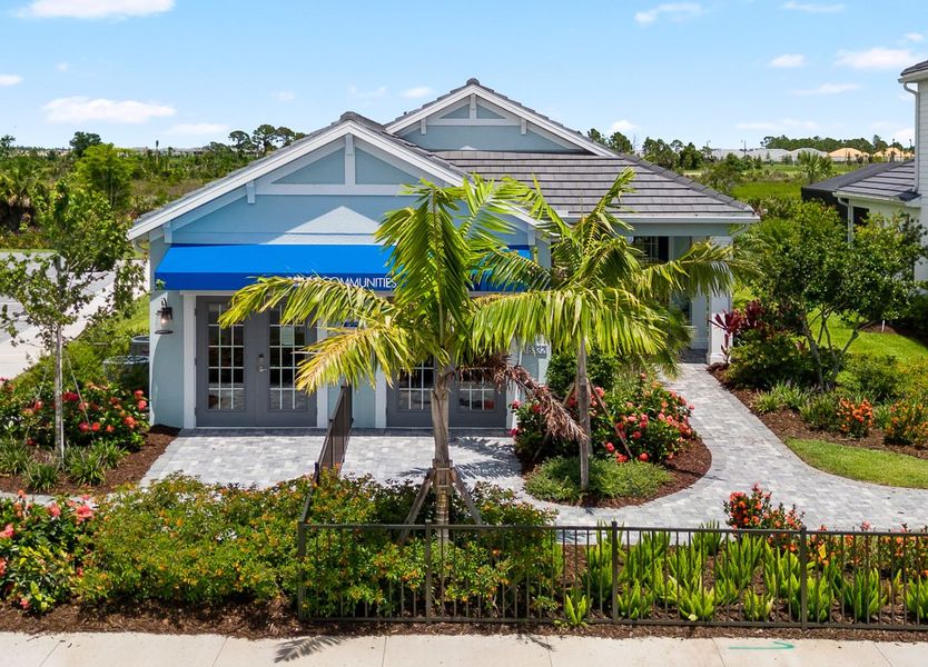 Representative exterior photo of a completed home built from the Liberty 4 by Neal Communities in Palmera, Venice, FL (Image 2).