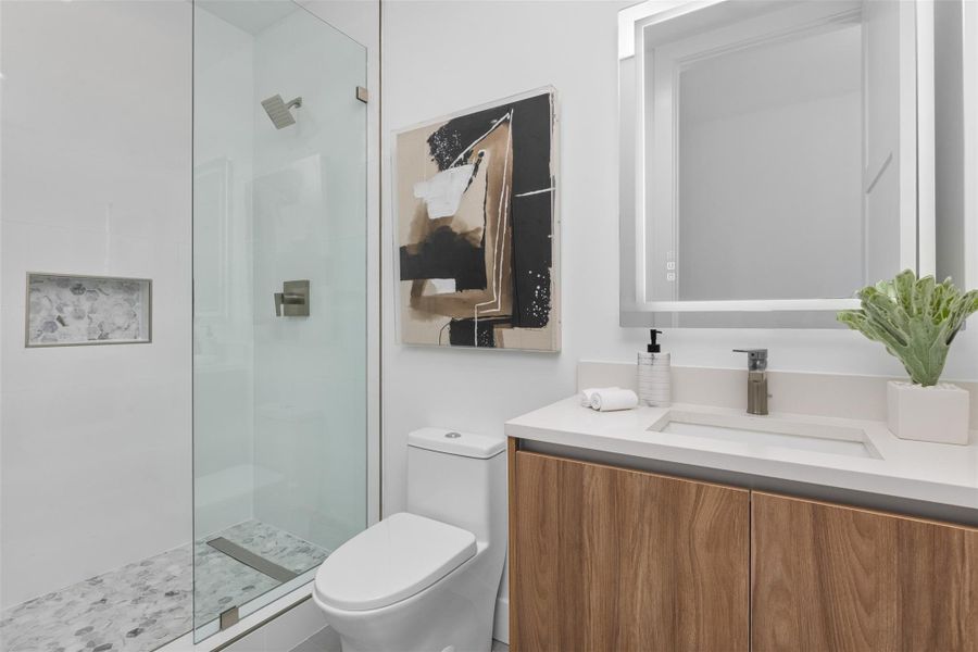 Furnished interior view inside a new home in , Fort Lauderdale (Image 3). Furnished interior view inside a new home in , Fort Lauderdale (Image 3).