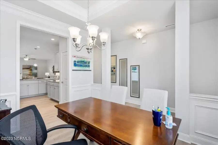 Representative furnished interior of a home built from the 1727 by Adams Homes in Ham Farm, La Grange (Image 5).