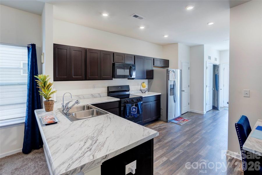 Furnished interior view inside a new home in , Salisbury (Image 8).