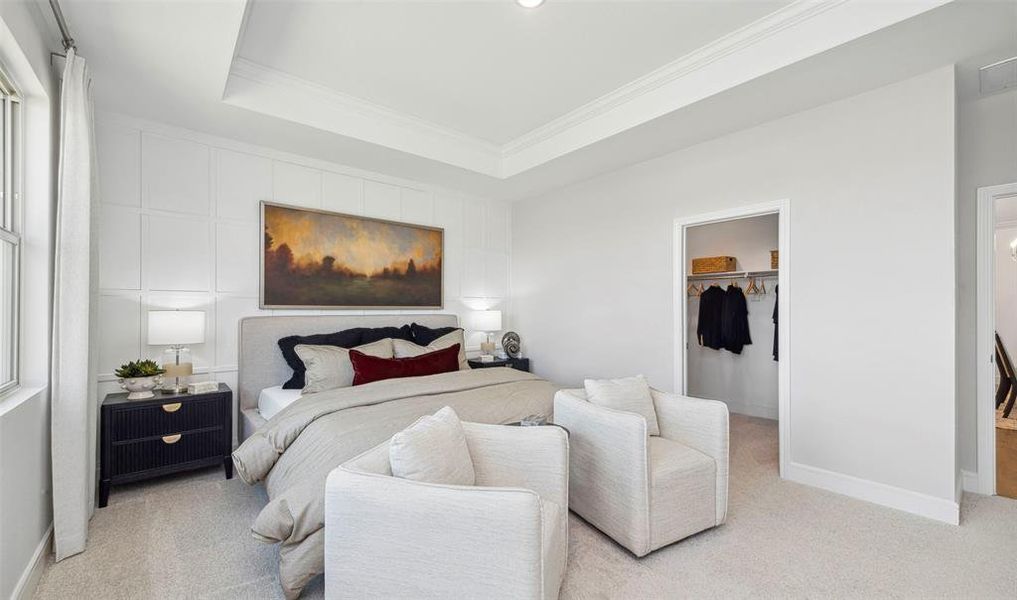Furnished interior view inside a new home in Creekshaw, Royse City (Image 25).