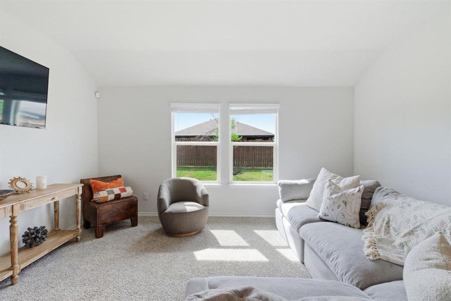 Furnished interior view inside a new home in Sculptor's Park, Springtown (Image 16).