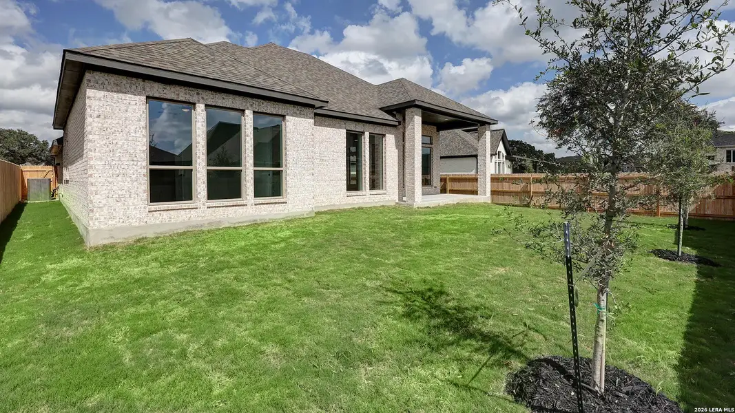 Exterior details and patio area of a home in Kallison Ranch, San Antonio (Image 3). Exterior details and patio area of a home in Kallison Ranch, San Antonio (Image 3).