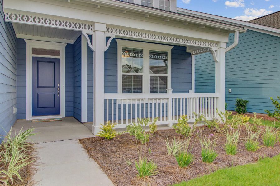 Front exterior of a new home in , Summerville, SC, highlighting curb appeal (Image 26). Front exterior of a new home in , Summerville, SC, highlighting curb appeal (Image 26).