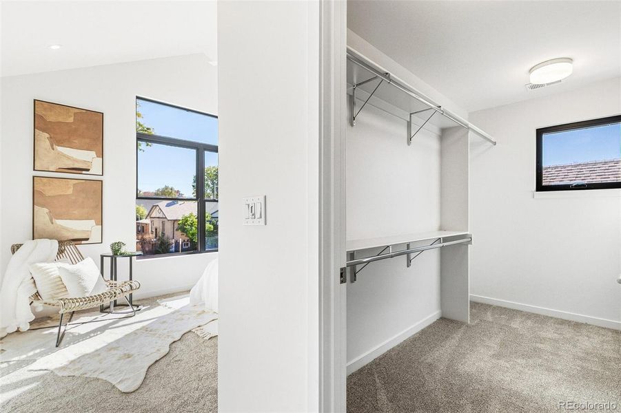 Furnished interior view inside a new home in , Denver (Image 8).