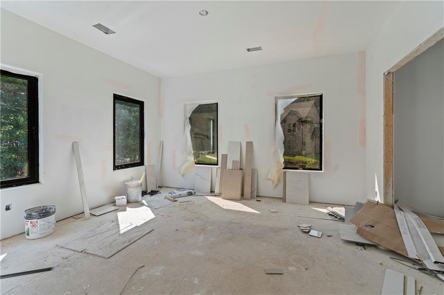In-progress construction of a new home in , Fairburn, GA (Image 26).