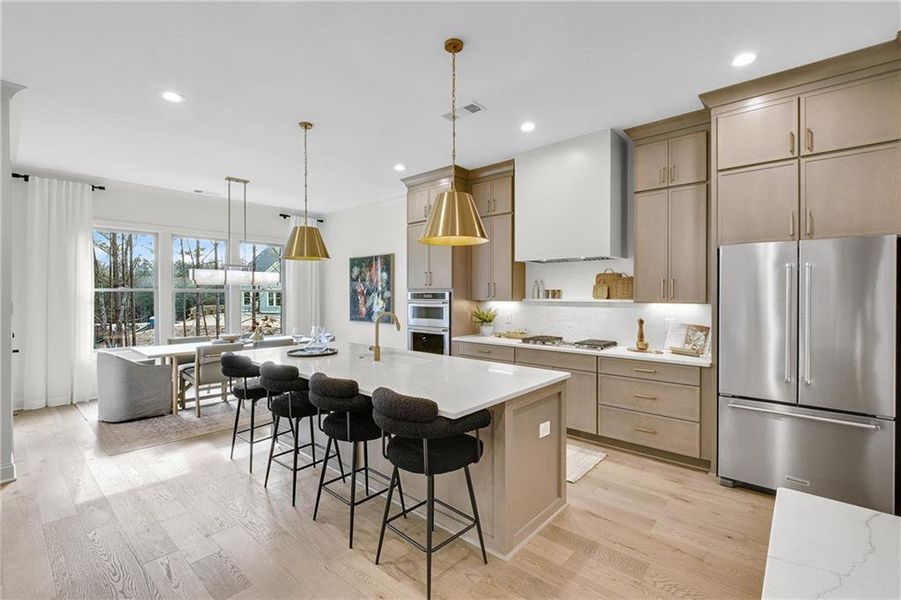 Furnished interior view inside a new home in Laurel View, Suwanee (Image 14). Furnished interior view inside a new home in Laurel View, Suwanee (Image 14).
