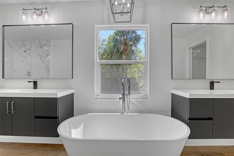 Furnished interior view inside a new home in , Mims (Image 7).