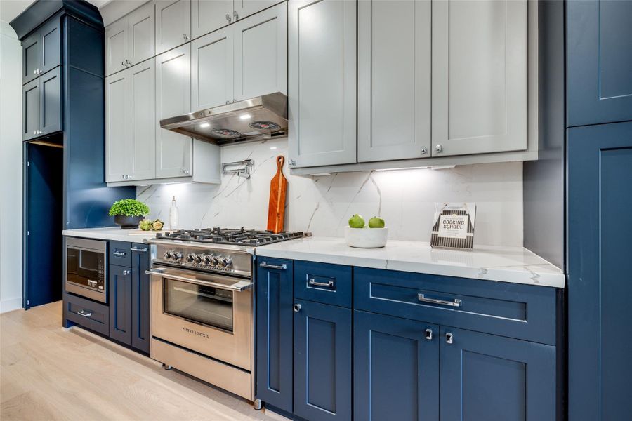 Close-up of interior finishes inside a home in , Houston (Image 20).