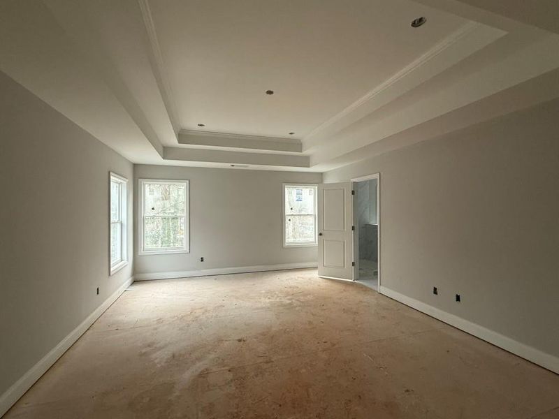 In-progress construction of a new home in , Sugar Hill, GA (Image 11).