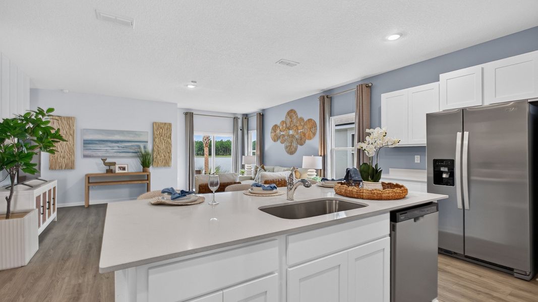 Representative furnished interior of a home built from the Lakeside+ by D.R. Horton in The Arbors, Jacksonville (Image 11).