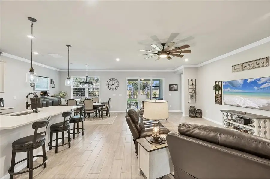 Furnished interior view inside a new home in , Venice (Image 6).