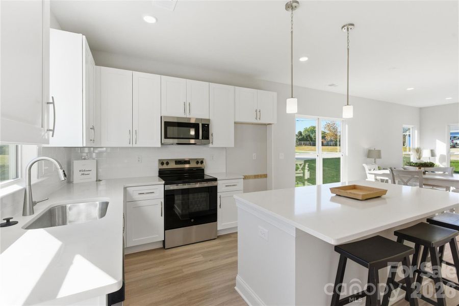 Furnished interior view inside a new home in , Fort Mill (Image 5).