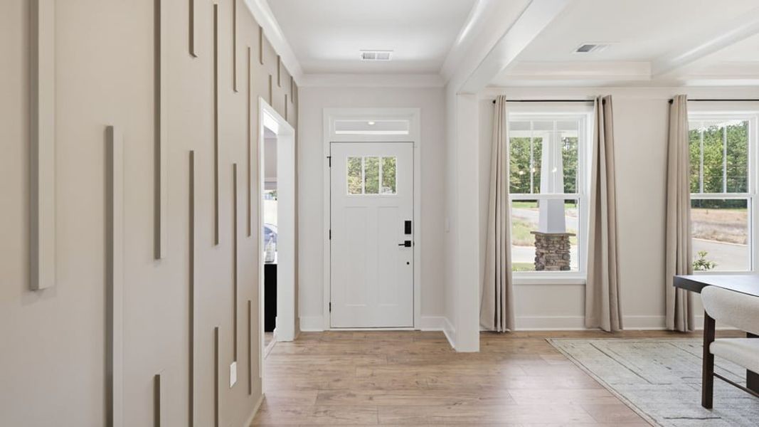 Spacious, unfurnished interior of a new home in Adams Glen, Greenville (Image 25).