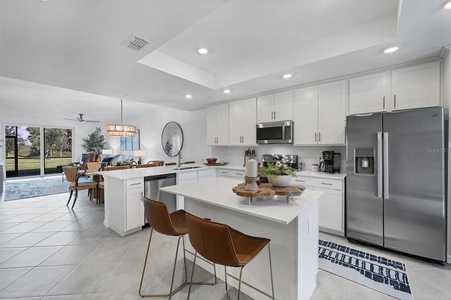 Furnished interior view inside a new home in , Venice (Image 16). Furnished interior view inside a new home in , Venice (Image 16).