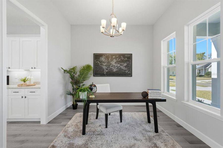 Furnished interior view inside a new home in , Lake Helen (Image 17).