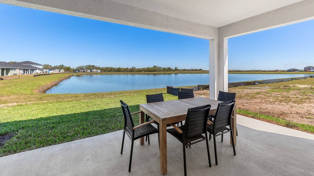Representative furnished interior of a home built from the Camden by D.R. Horton in Solera at Lakewood Ranch, Lakewood Ranch (Image 24).