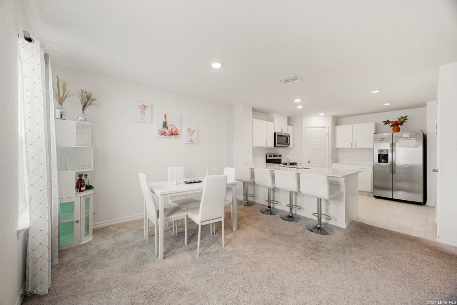 Furnished interior view inside a new home in , San Antonio (Image 18).