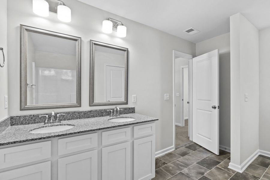 Representative furnished interior of a home built from the Larch Single-Family B by McGuinn Homes in Willow Lake, Blythewood (Image 7).