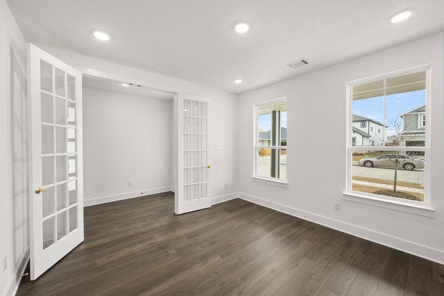 Spacious, unfurnished interior of a new home in The Meadows, Denton (Image 25). Spacious, unfurnished interior of a new home in The Meadows, Denton (Image 25).
