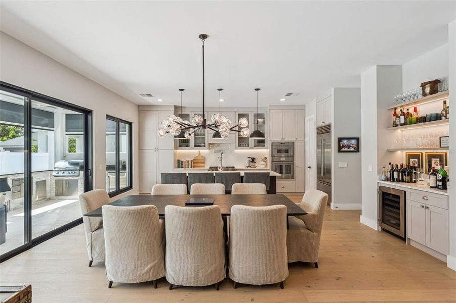 Furnished interior view inside a new home in , Orlando (Image 10).