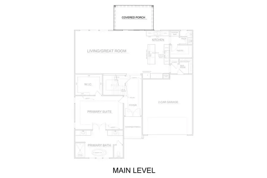 2D floor plan layout of this home in , Stone Mountain, GA (Image 50).