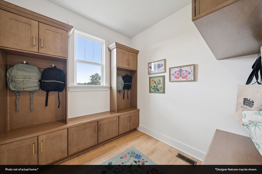 Furnished interior view inside a new home in Sweetbrier, Durham (Image 35).