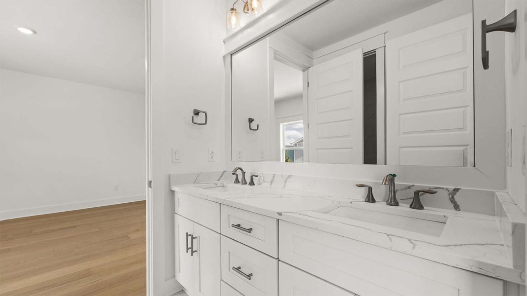 Furnished interior view inside a new home in Parkside, Santa Rosa Beach (Image 11).
