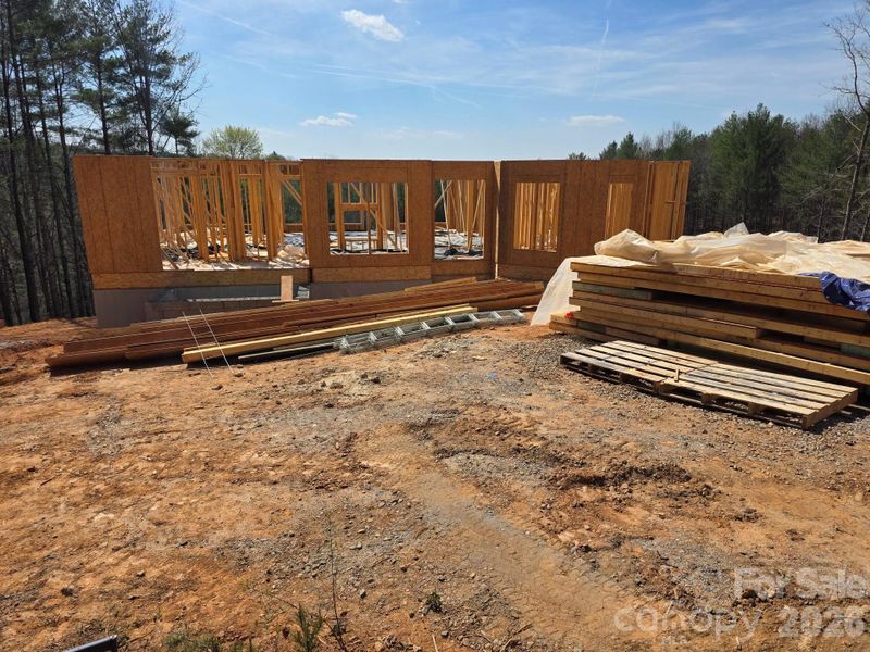In-progress construction of a new home in , Morganton, NC (Image 5). In-progress construction of a new home in , Morganton, NC (Image 5).