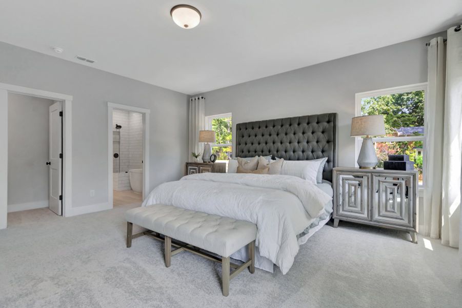 Furnished interior view inside a new home in Stonewood Estates: Landmark, Durham (Image 3).