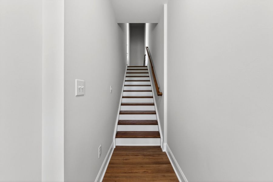 Spacious, unfurnished interior of a new home in Archer Row, Charlotte (Image 21). Spacious, unfurnished interior of a new home in Archer Row, Charlotte (Image 21).
