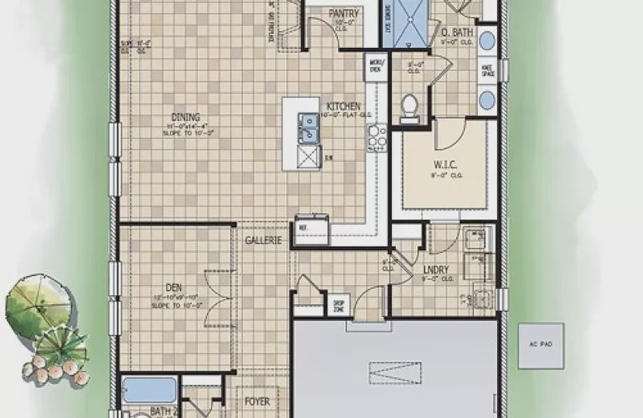 2D floor plan layout of this home in Towne Lake, Cypress, TX (Image 2). 2D floor plan layout of this home in Towne Lake, Cypress, TX (Image 2).